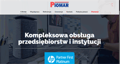 Desktop Screenshot of piomarbrzeg.pl