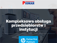 Tablet Screenshot of piomarbrzeg.pl